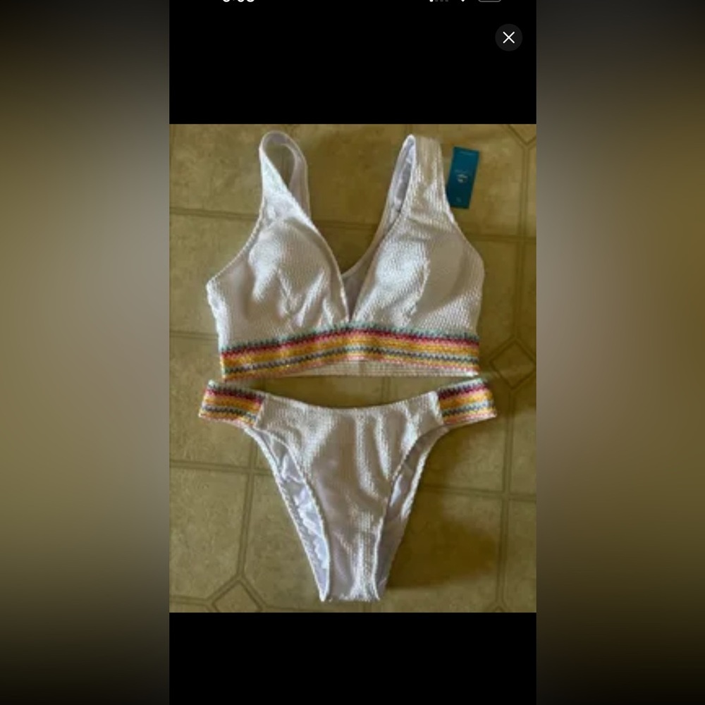 Cupshe two piece bathing suit